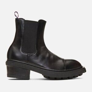 Eytys Nikita Leather Chelsea Boots 40 M 7.5 W 9 Unisex Black $370